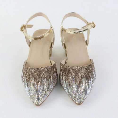 Diamond Dusk Heels – Golden