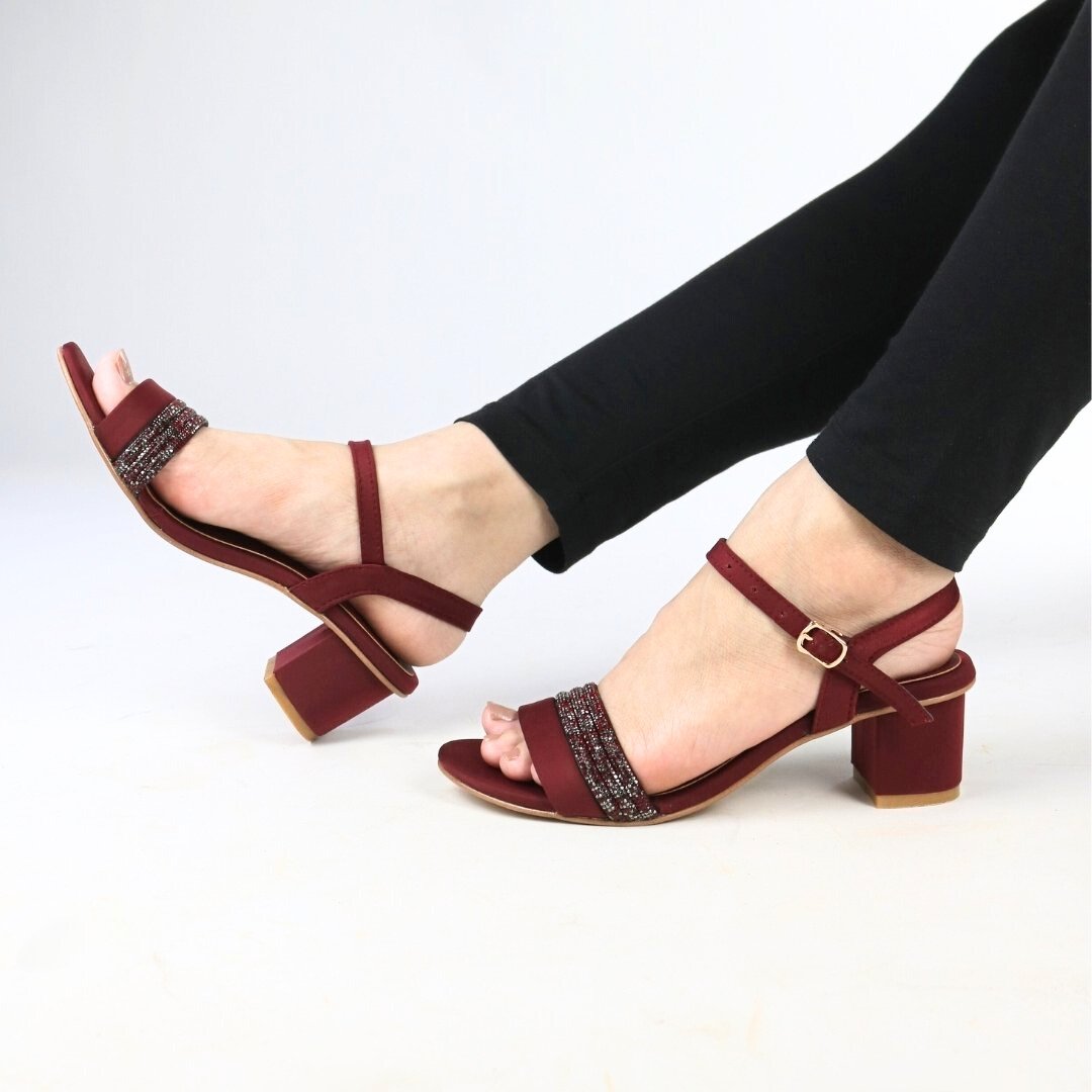 Red Sparkle Heels