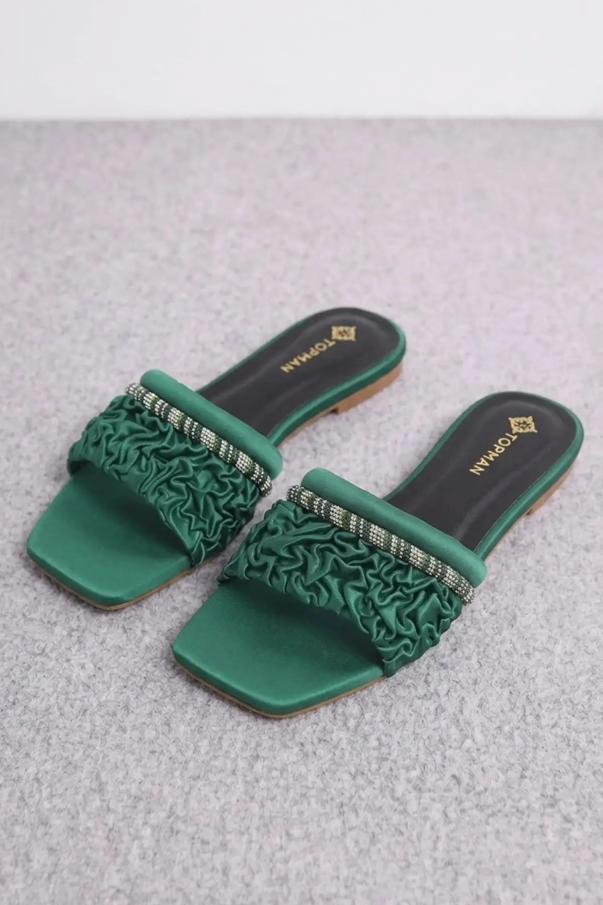 Ruffle Flats – Green