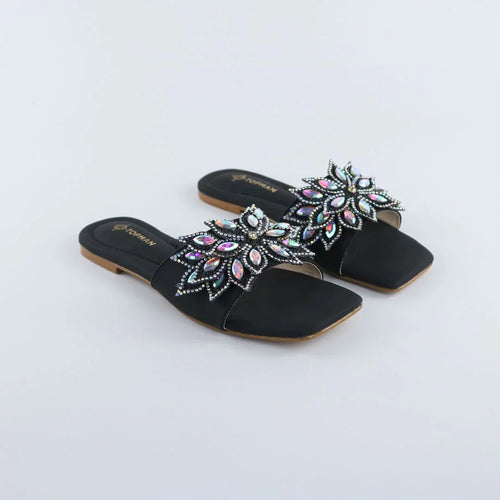 Black Crystal Flower