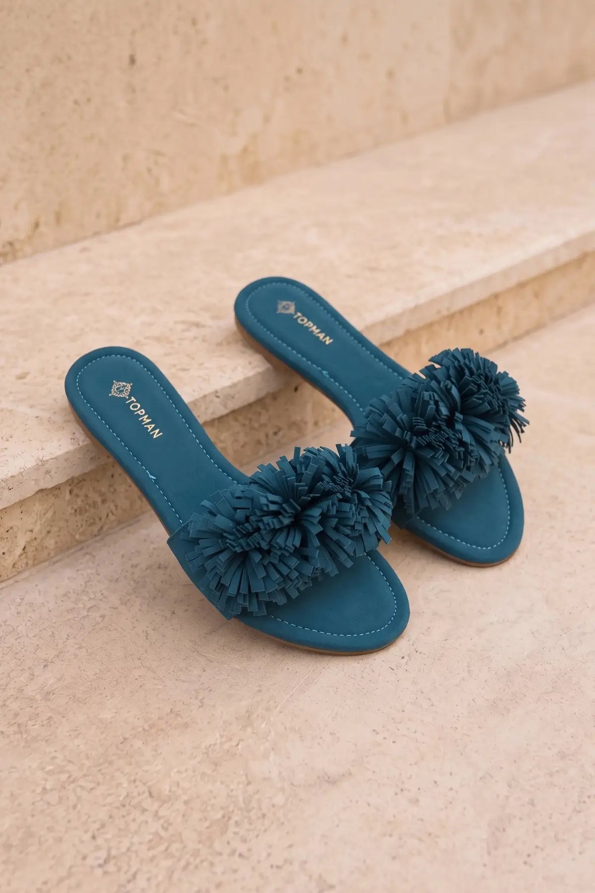 Teal Blue Flats