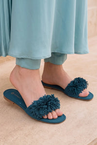 Teal Blue Flats