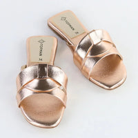 Peach Charm Flats