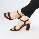 Brown Glam Heels