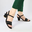Black Luxe Heels