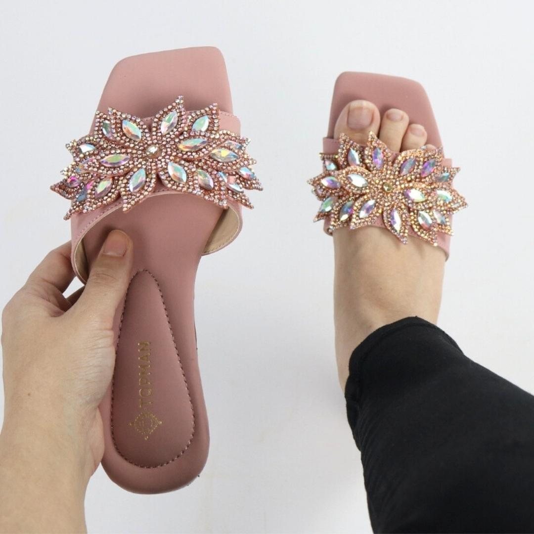Pink Crystal Flower