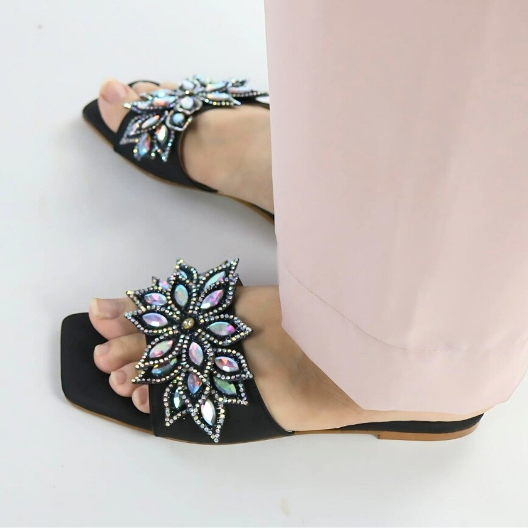 Black Crystal Flower