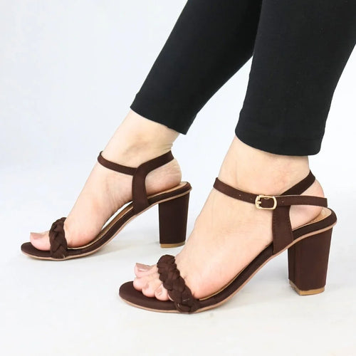 Brown Glam Heels