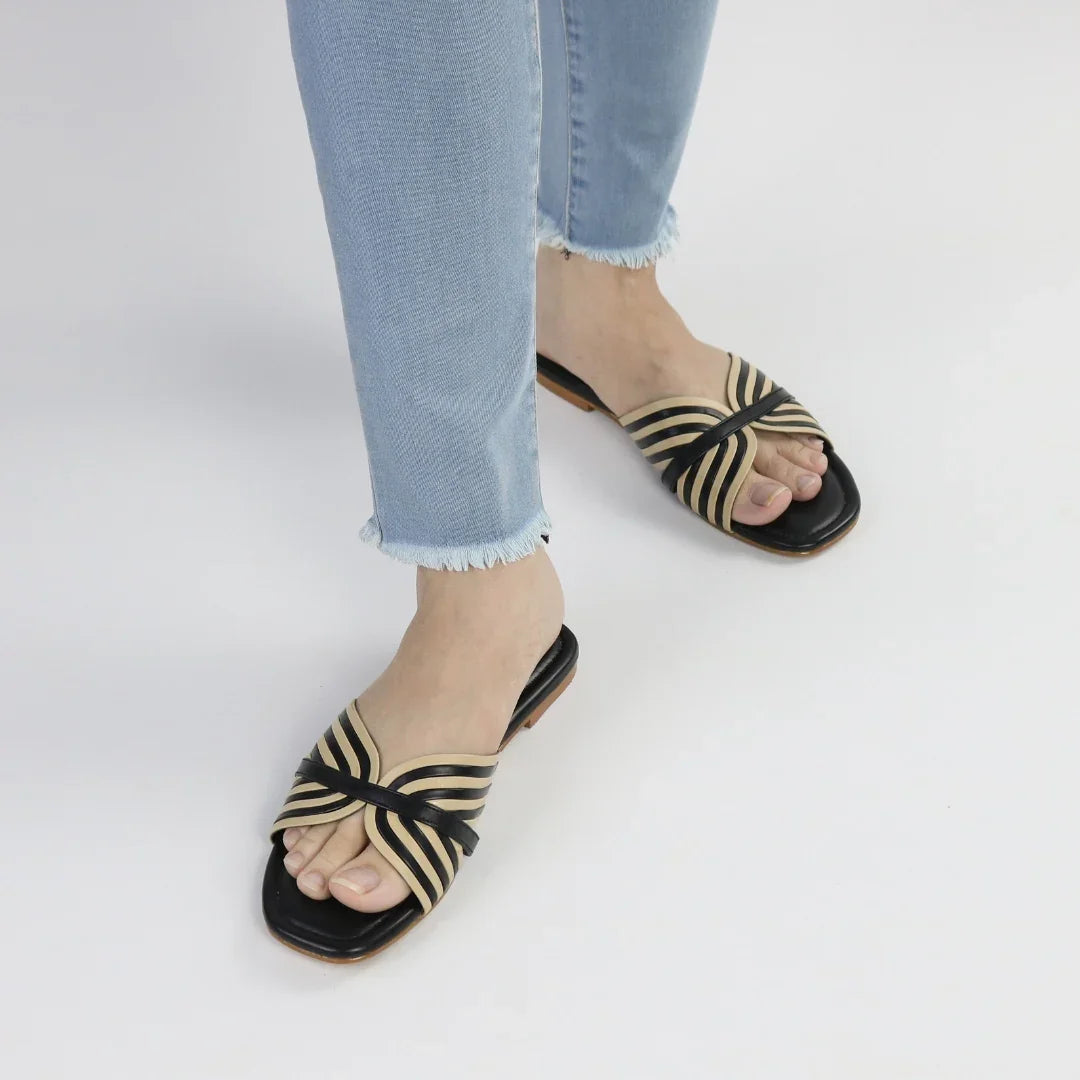 Black Cross Strap-F004