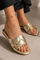 Golden Charm Flats