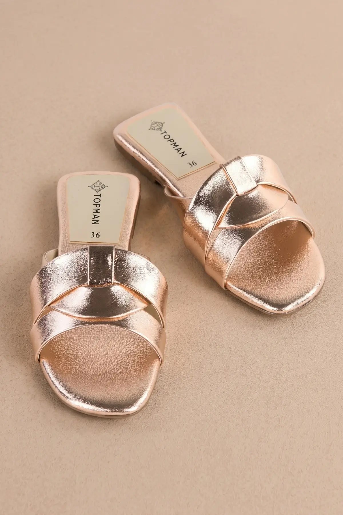 Peach Charm Flats
