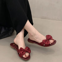 Red Satin Bow