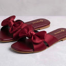 Red Satin Bow