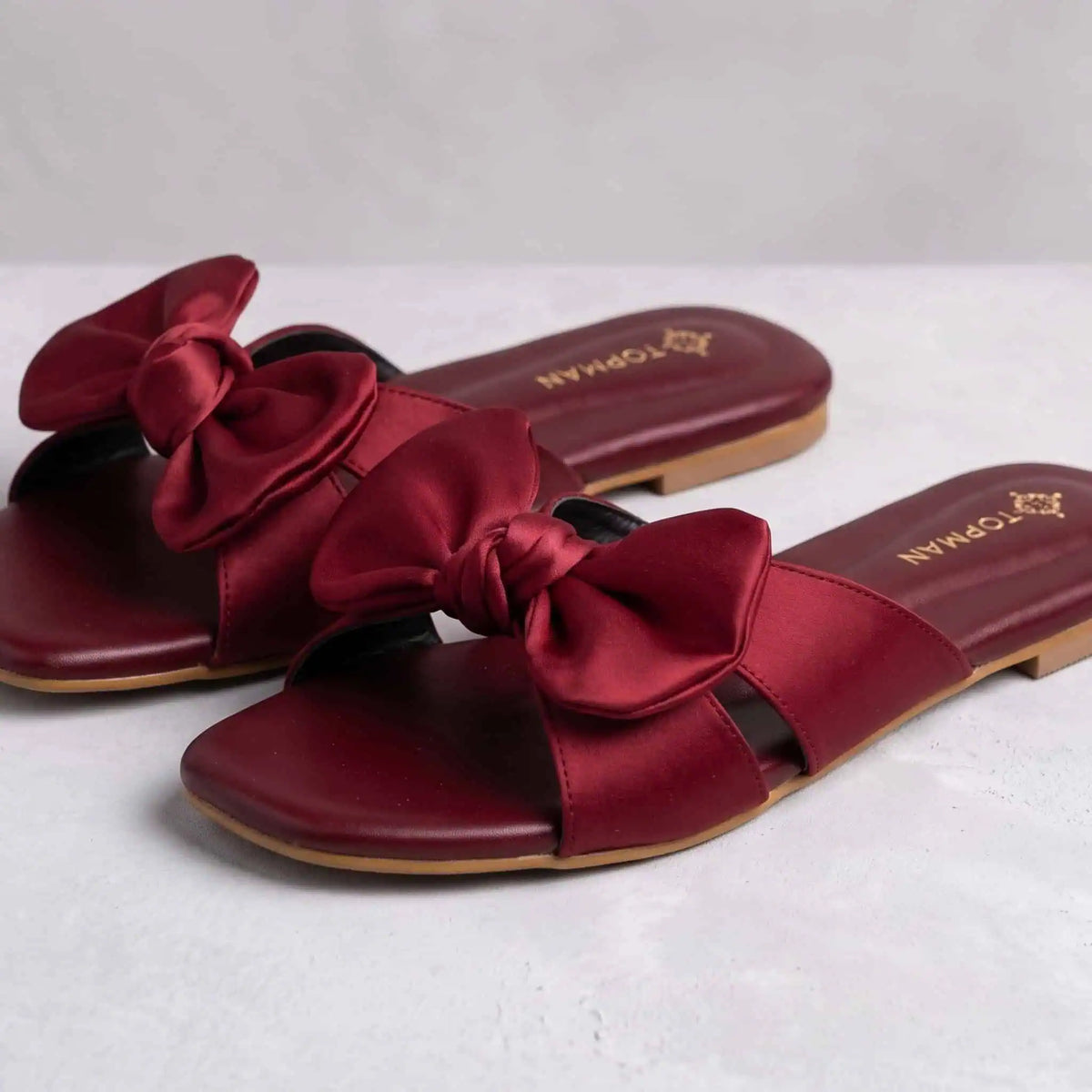 Red Satin Bow