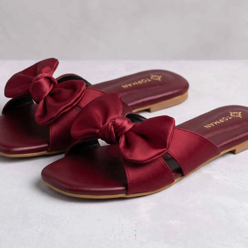 Red Satin Bow