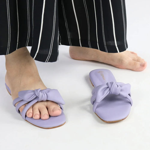 Purple Blossom Flats