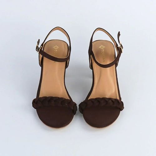 Brown Glam Heels