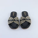 Black Cross Strap