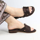 Brown Charm Flats