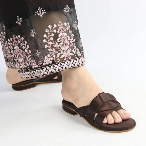 Brown Charm Flats