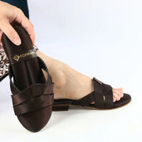 Brown Charm Flats