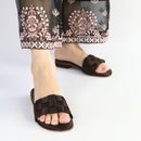 Brown Grace Flats