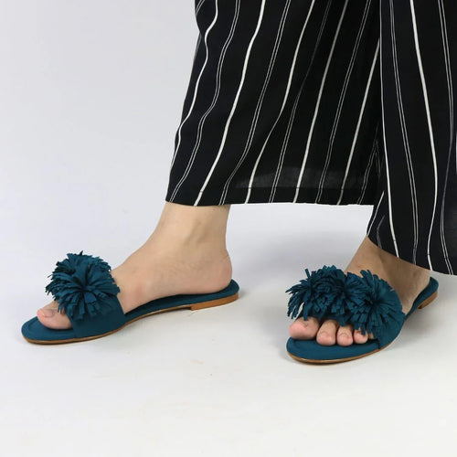 Aqua Teal Flats
