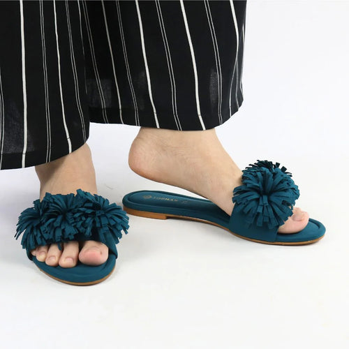 Aqua Teal Flats